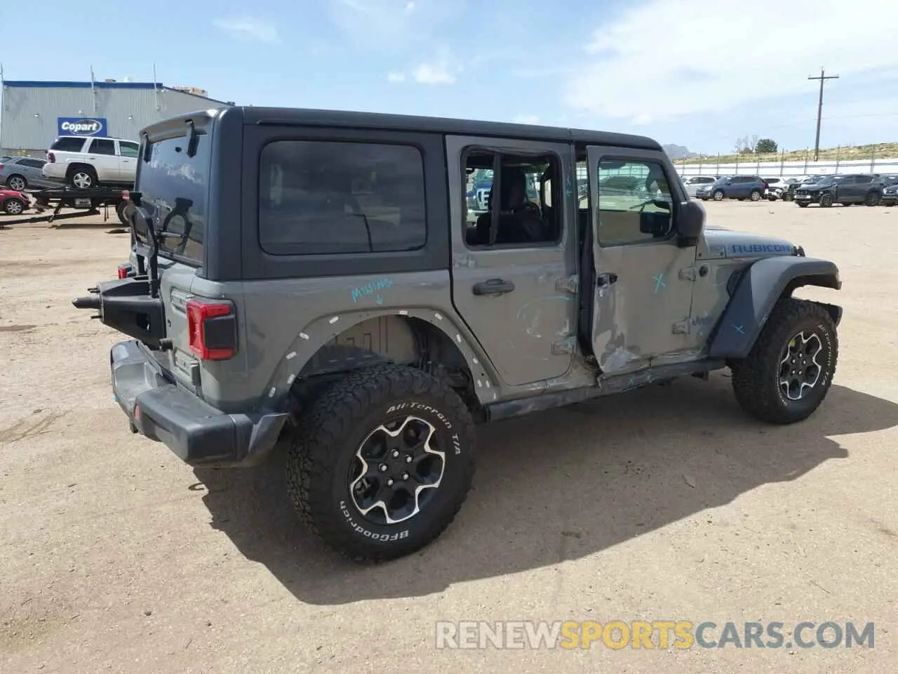 3 fotografías del automóvil dañado 1C4JJXR66PW524701 JEEP WRANGLER 2023