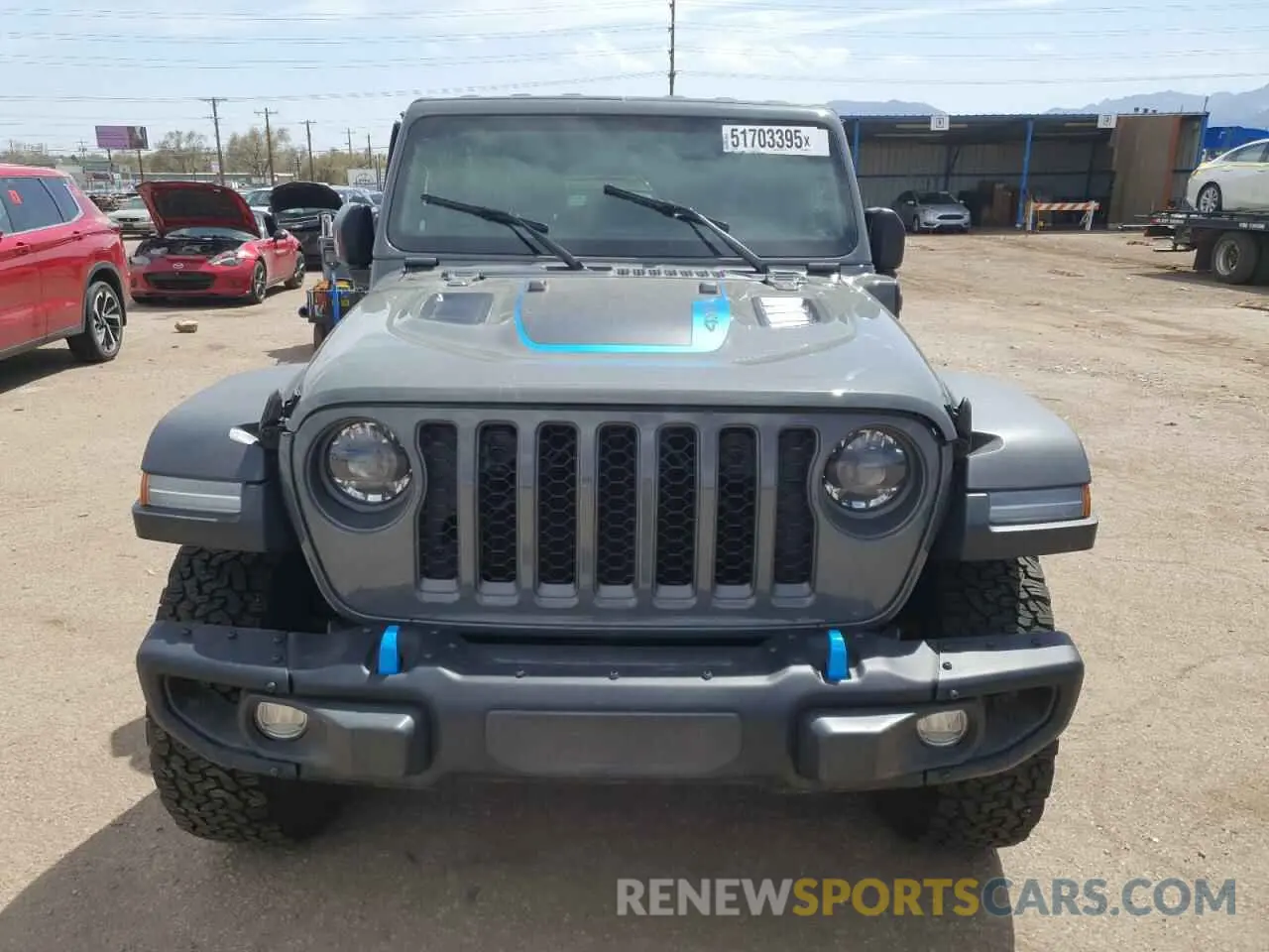 5 fotografías del automóvil dañado 1C4JJXR66PW524701 JEEP WRANGLER 2023