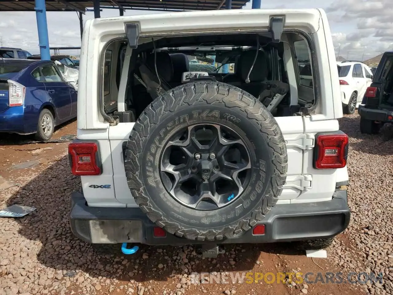 6 fotografías del automóvil dañado 1C4JJXR67PW516493 JEEP WRANGLER 2023