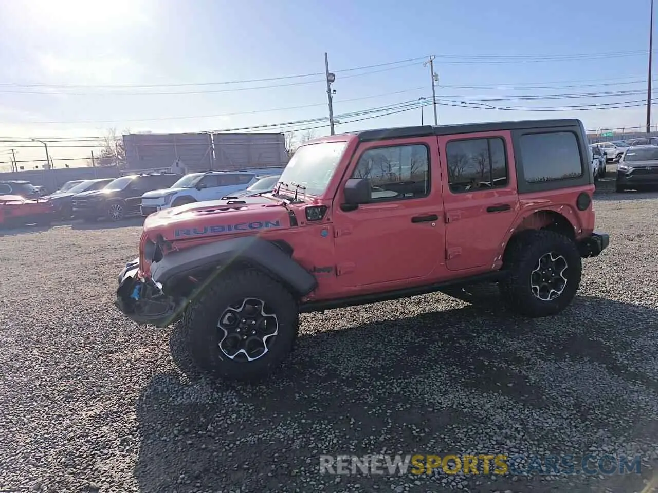 1 fotografías del automóvil dañado 1C4JJXR69PW695846 JEEP WRANGLER 2023