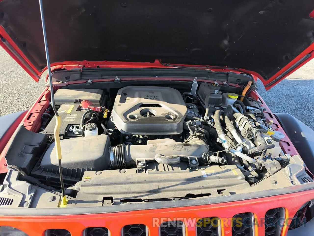 12 fotografías del automóvil dañado 1C4JJXR69PW695846 JEEP WRANGLER 2023
