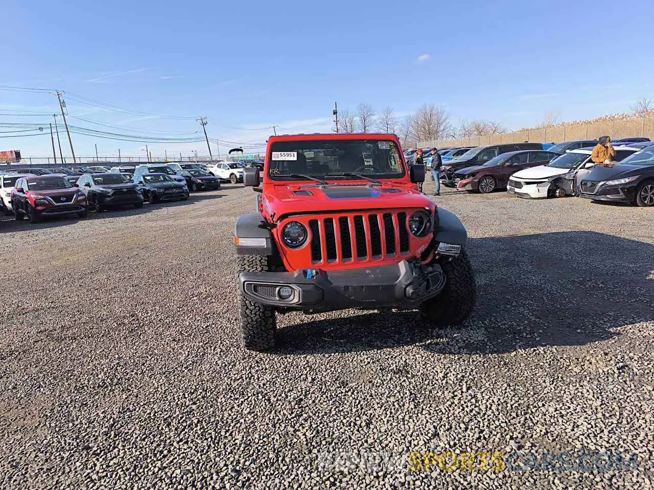 5 fotografías del automóvil dañado 1C4JJXR69PW695846 JEEP WRANGLER 2023