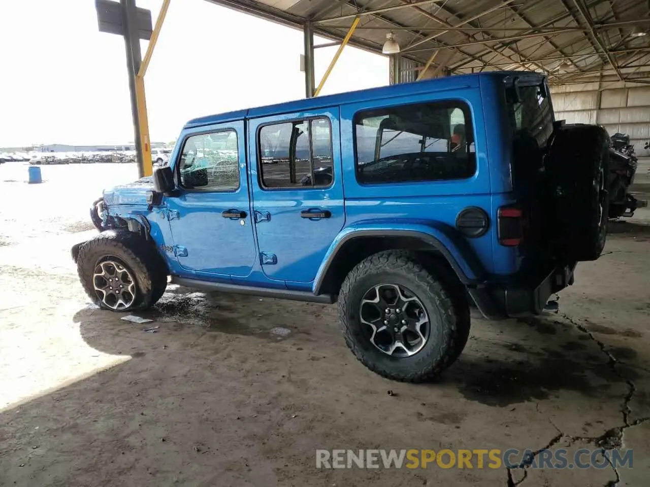 2 fotografías del automóvil dañado 1C4JJXR6XPW541520 JEEP WRANGLER 2023