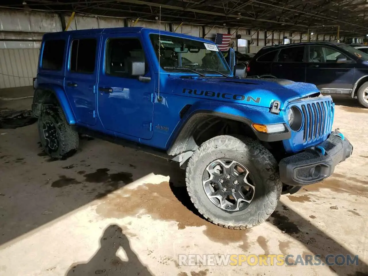 4 fotografías del automóvil dañado 1C4JJXR6XPW541520 JEEP WRANGLER 2023