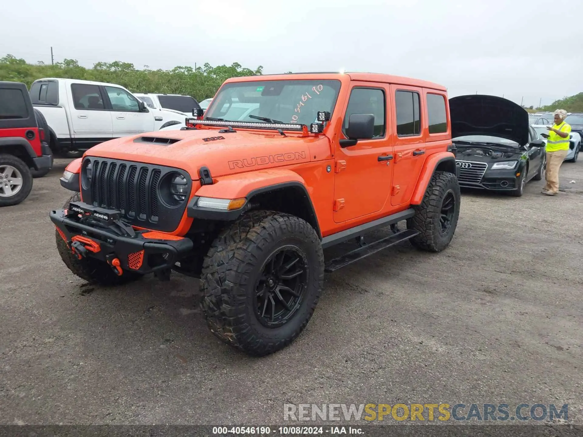 2 fotografías del automóvil dañado 1C4JJXSJ1PW652861 JEEP WRANGLER 2023