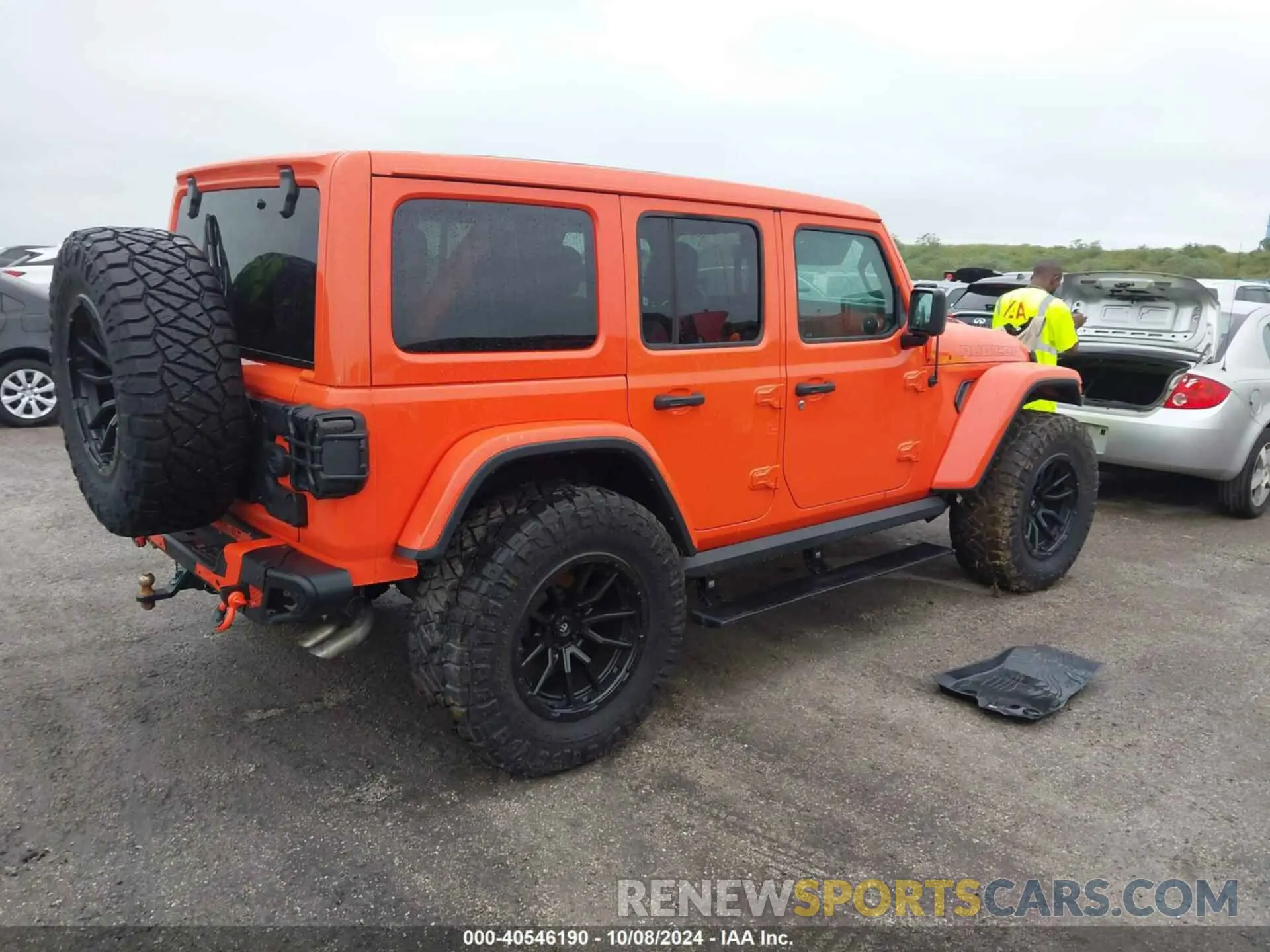 4 fotografías del automóvil dañado 1C4JJXSJ1PW652861 JEEP WRANGLER 2023