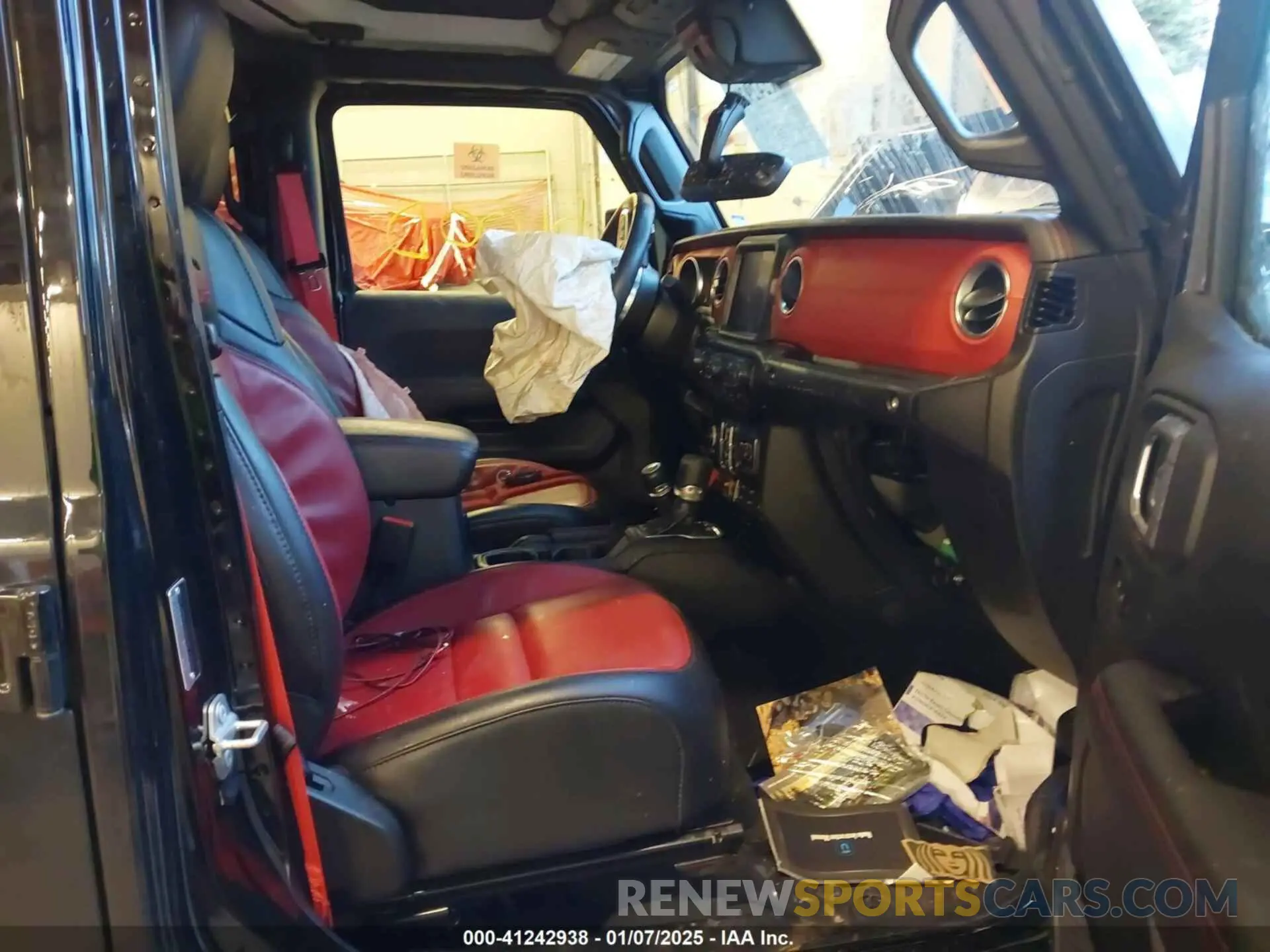 5 fotografías del automóvil dañado 1C4JJXSJXPW691562 JEEP WRANGLER 2023