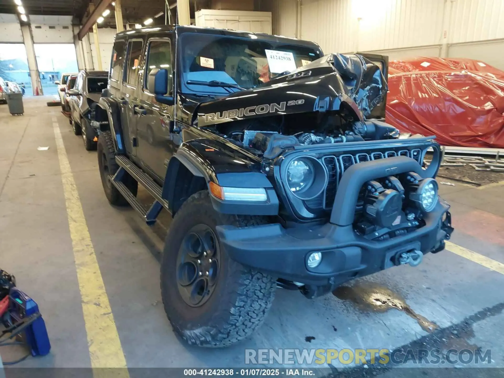 6 fotografías del automóvil dañado 1C4JJXSJXPW691562 JEEP WRANGLER 2023