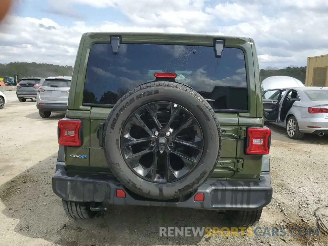 6 fotografías del automóvil dañado 1C4RJXP60RW232129 JEEP WRANGLER 2023