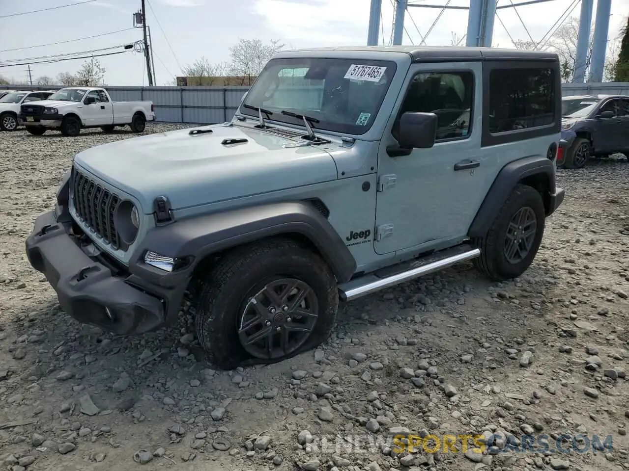 1 fotografías del automóvil dañado 1C4PJXAG2RW335190 JEEP WRANGLER 2024