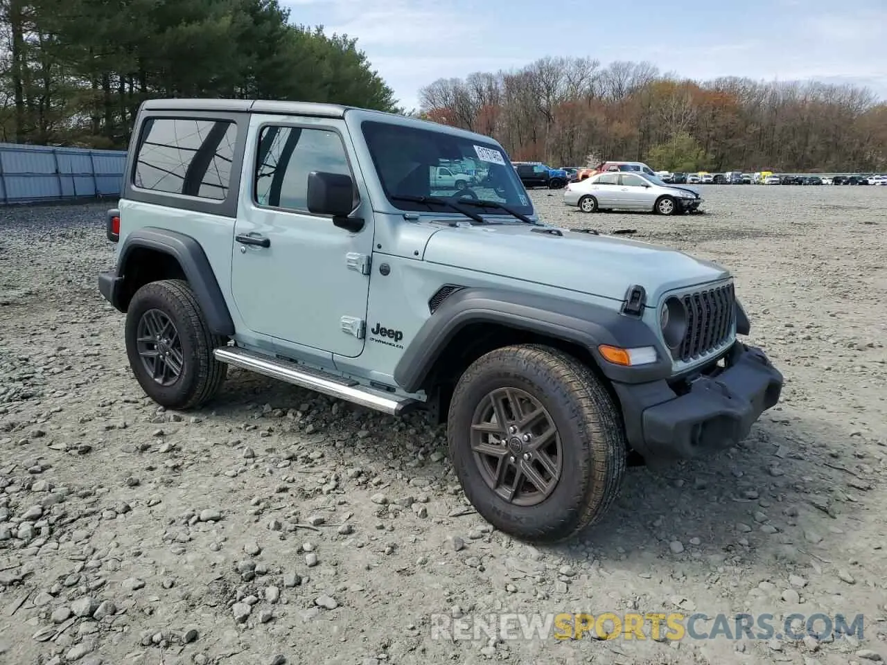 4 fotografías del automóvil dañado 1C4PJXAG2RW335190 JEEP WRANGLER 2024