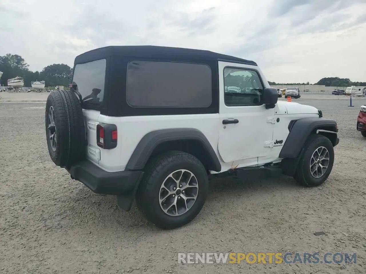3 fotografías del automóvil dañado 1C4PJXAG3RW368392 JEEP WRANGLER 2024