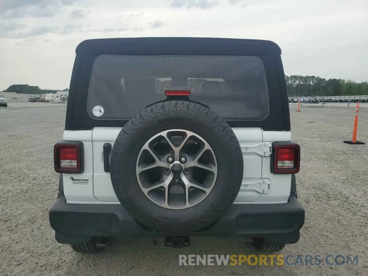 6 fotografías del automóvil dañado 1C4PJXAG3RW368392 JEEP WRANGLER 2024