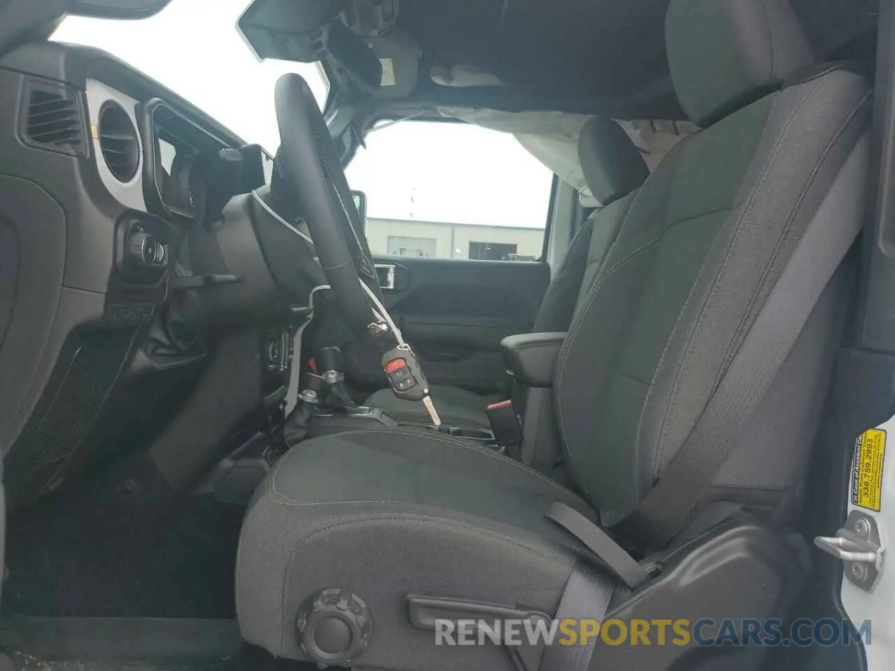 7 fotografías del automóvil dañado 1C4PJXAG3RW368392 JEEP WRANGLER 2024