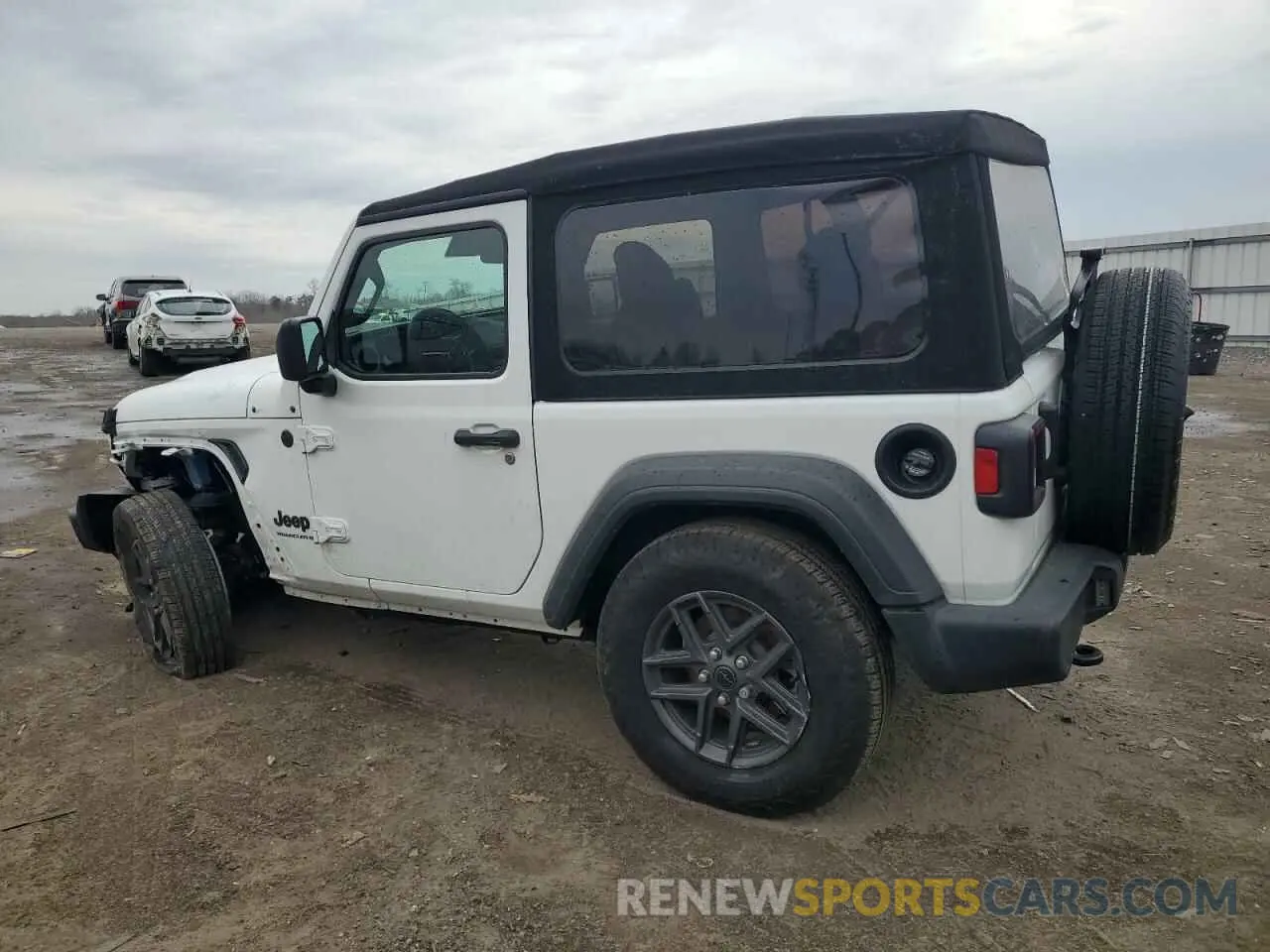 2 fotografías del automóvil dañado 1C4PJXAN7RW169411 JEEP WRANGLER 2024