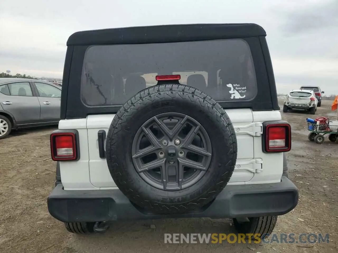 6 fotografías del automóvil dañado 1C4PJXAN7RW169411 JEEP WRANGLER 2024