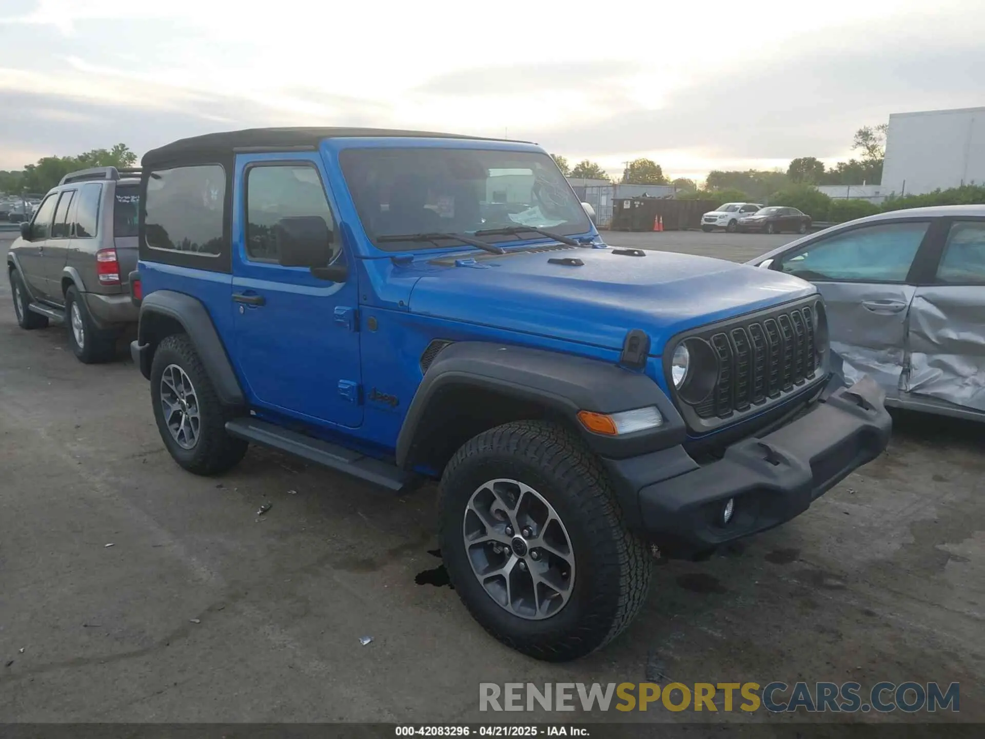 1 fotografías del automóvil dañado 1C4PJXANXRW160377 JEEP WRANGLER 2024