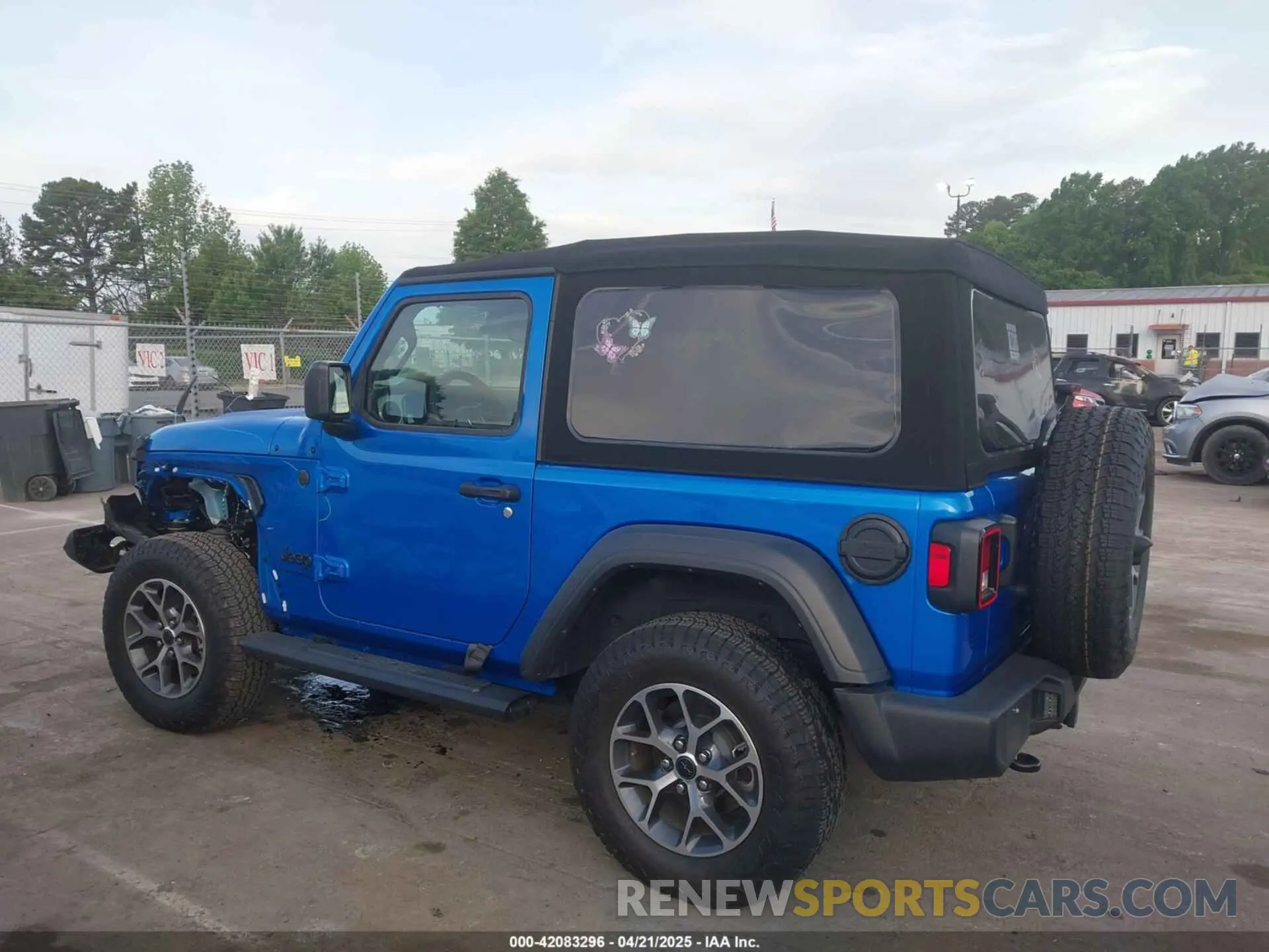 14 fotografías del automóvil dañado 1C4PJXANXRW160377 JEEP WRANGLER 2024