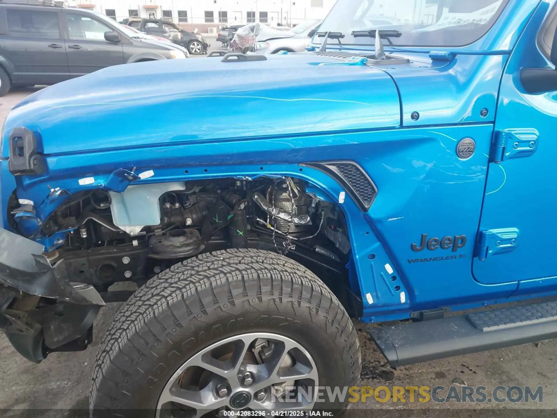 17 fotografías del automóvil dañado 1C4PJXANXRW160377 JEEP WRANGLER 2024