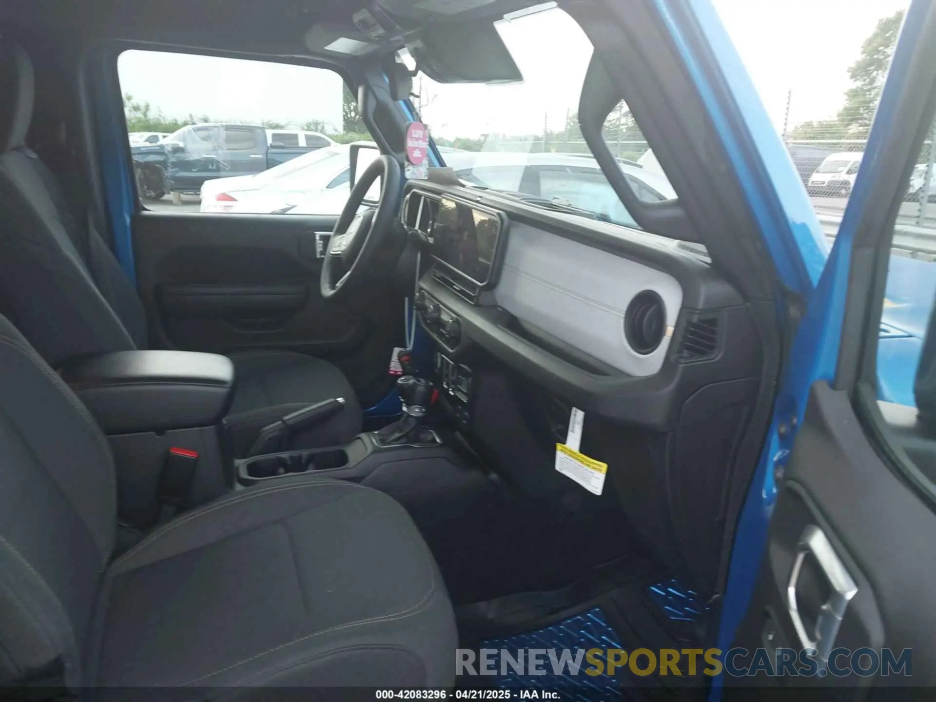 5 fotografías del automóvil dañado 1C4PJXANXRW160377 JEEP WRANGLER 2024
