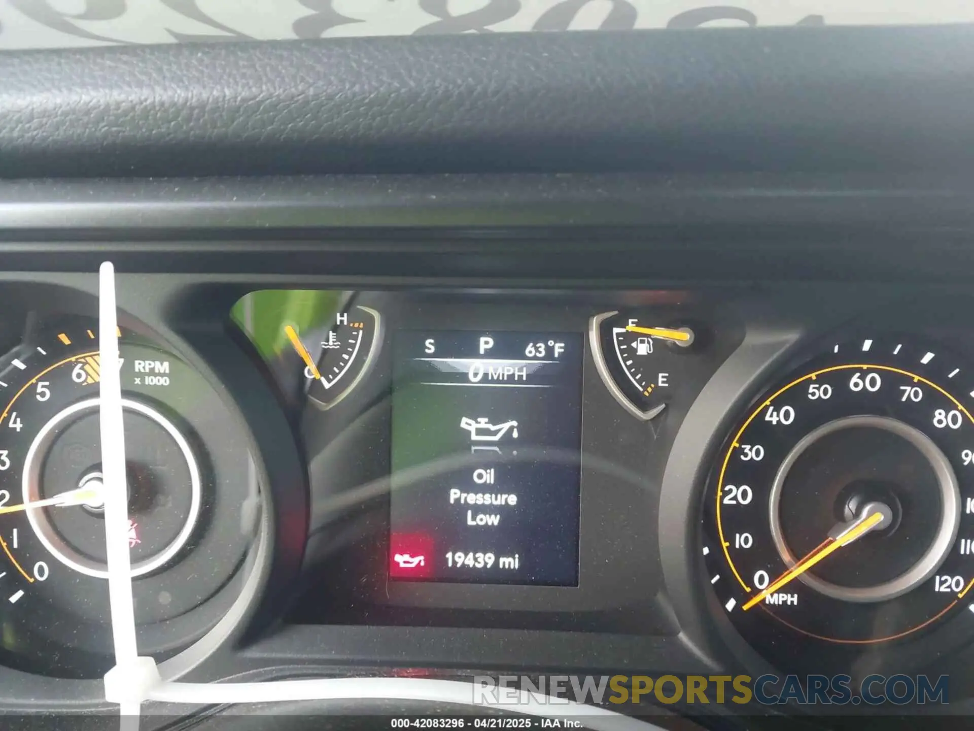 7 fotografías del automóvil dañado 1C4PJXANXRW160377 JEEP WRANGLER 2024