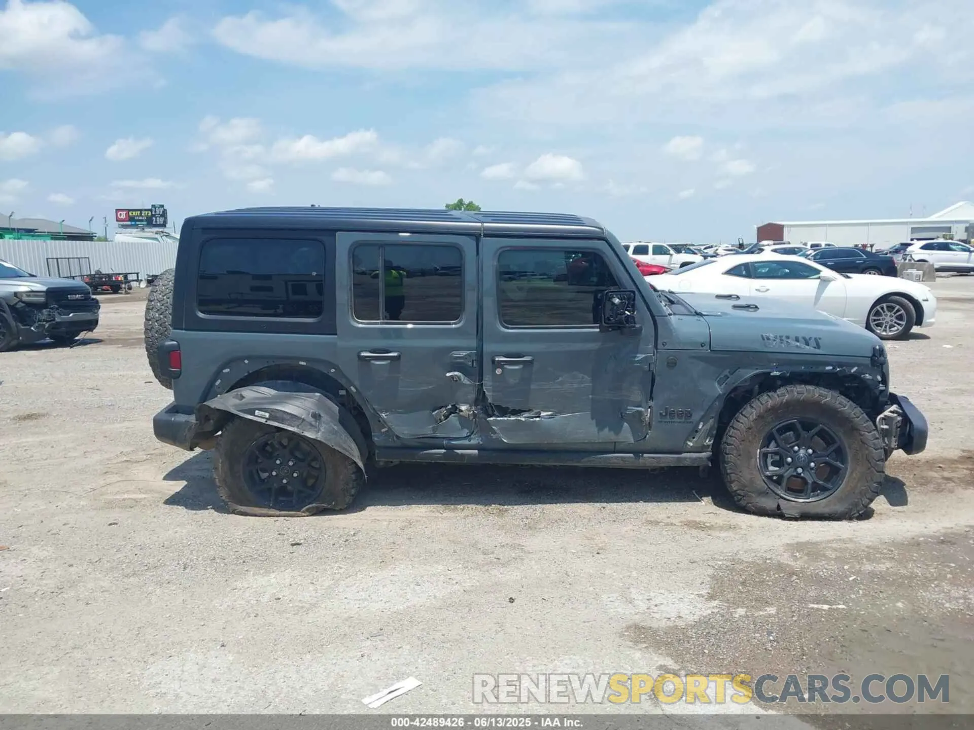 12 fotografías del automóvil dañado 1C4PJXDG0RW238162 JEEP WRANGLER 2024