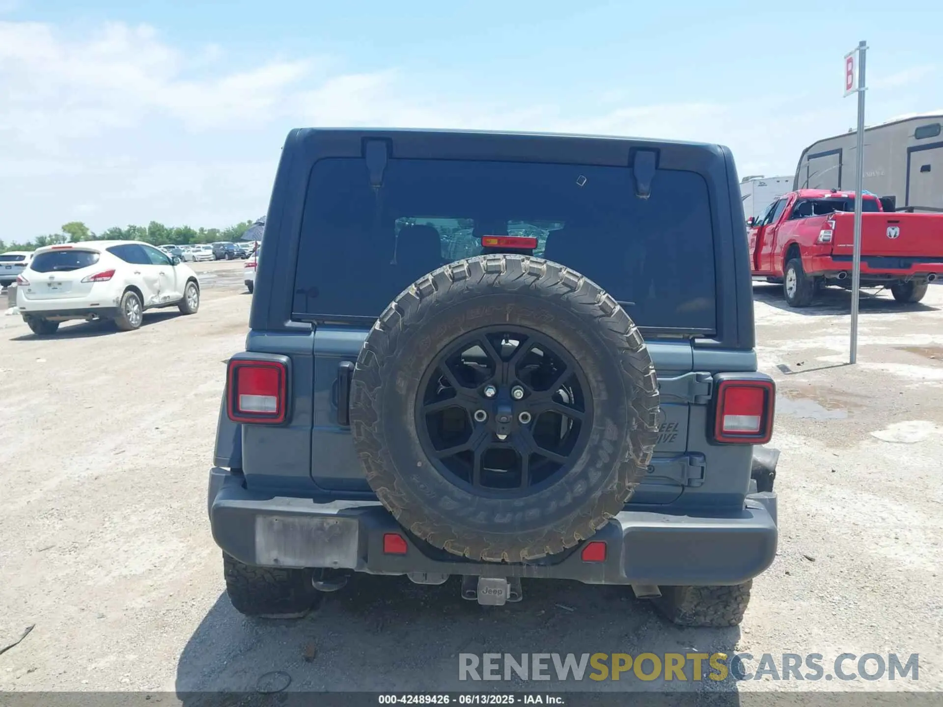 15 fotografías del automóvil dañado 1C4PJXDG0RW238162 JEEP WRANGLER 2024
