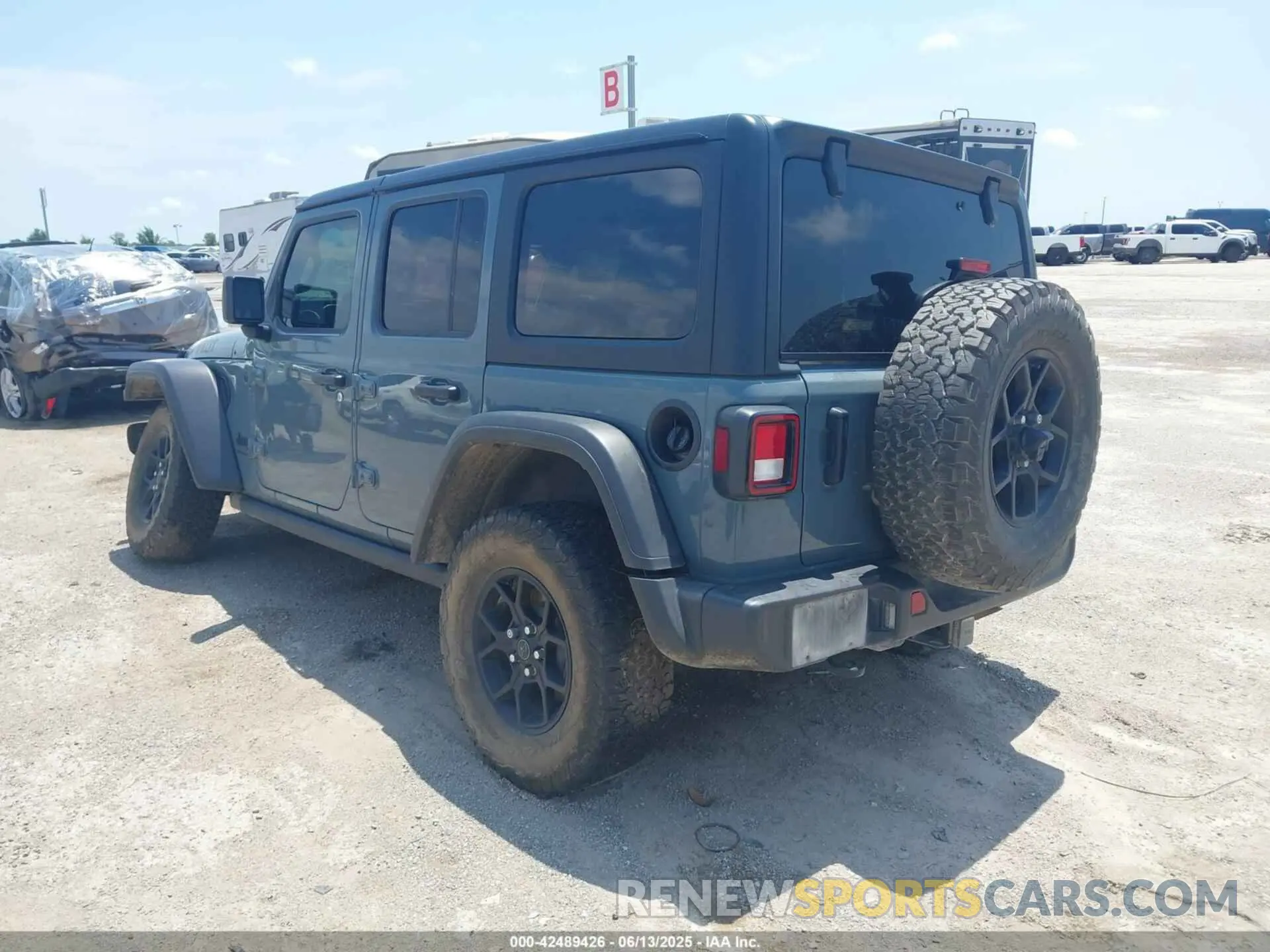 3 fotografías del automóvil dañado 1C4PJXDG0RW238162 JEEP WRANGLER 2024