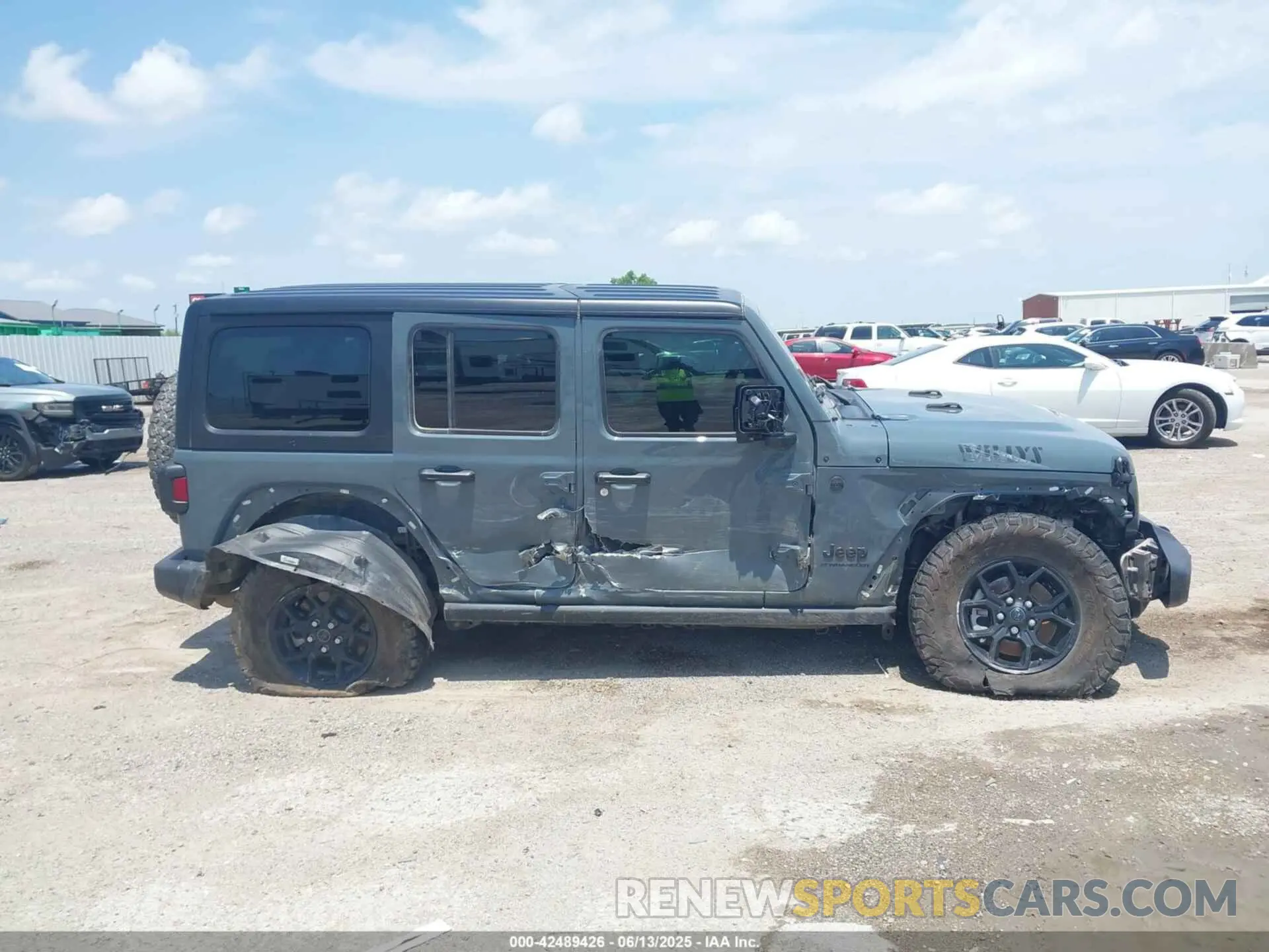 6 fotografías del automóvil dañado 1C4PJXDG0RW238162 JEEP WRANGLER 2024