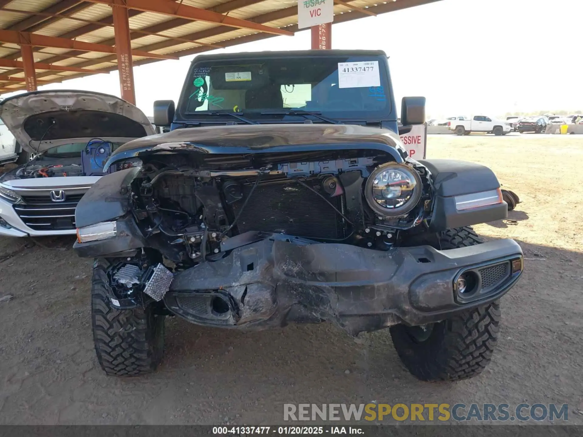 13 fotografías del automóvil dañado 1C4PJXDG0RW368703 JEEP WRANGLER 2024