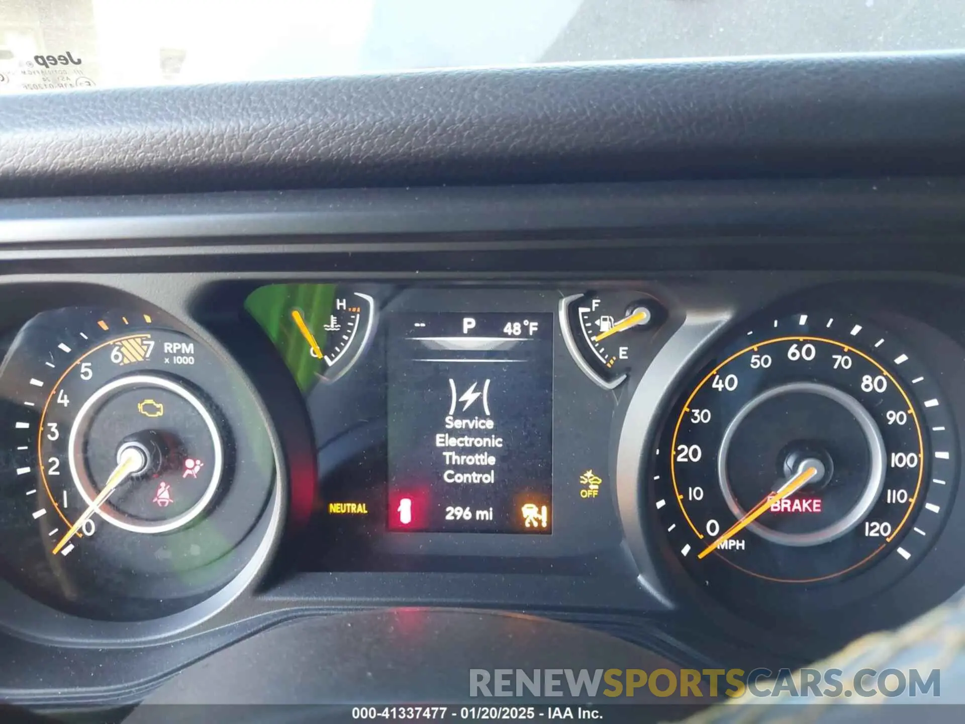 7 fotografías del automóvil dañado 1C4PJXDG0RW368703 JEEP WRANGLER 2024