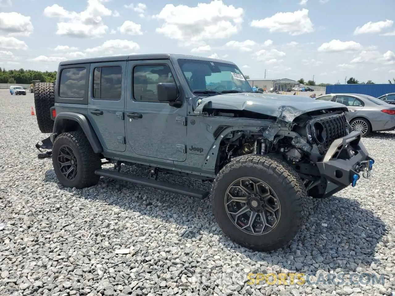 4 fotografías del automóvil dañado 1C4PJXDG3RW229567 JEEP WRANGLER 2024