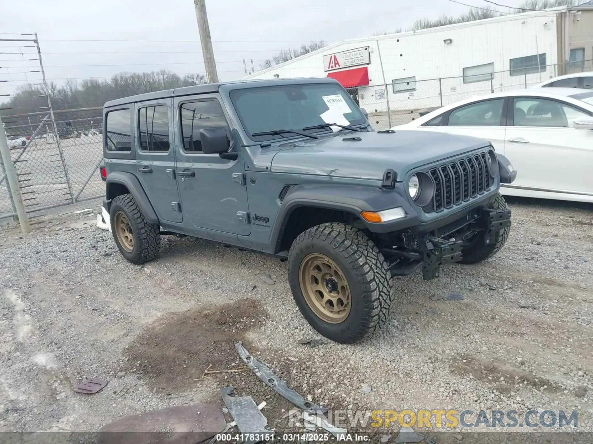 1 fotografías del automóvil dañado 1C4PJXDG3RW259023 JEEP WRANGLER 2024