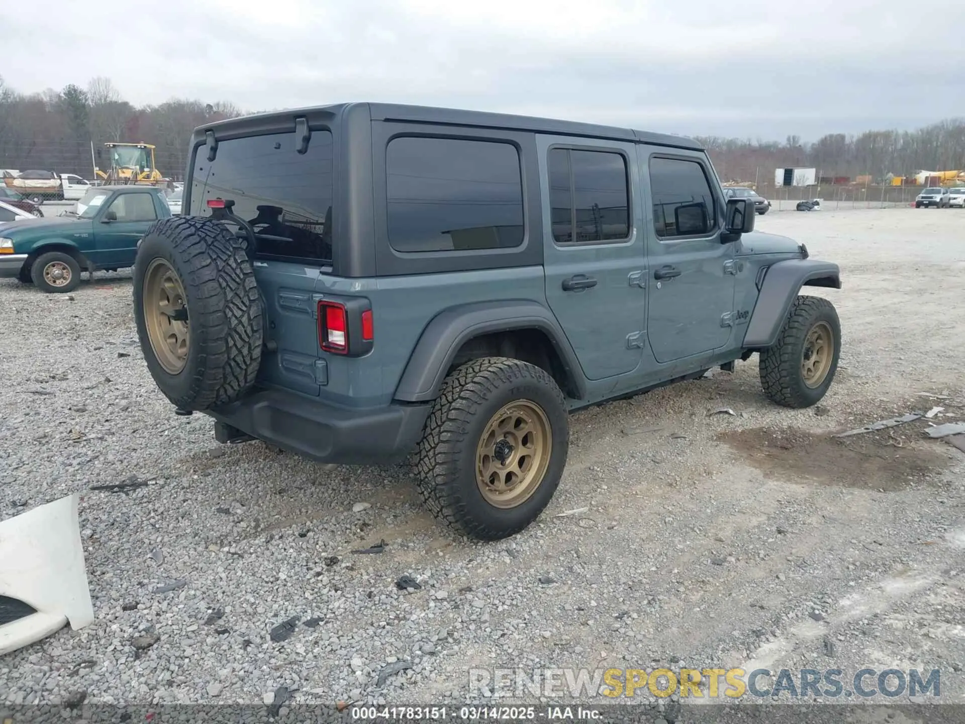 4 fotografías del automóvil dañado 1C4PJXDG3RW259023 JEEP WRANGLER 2024