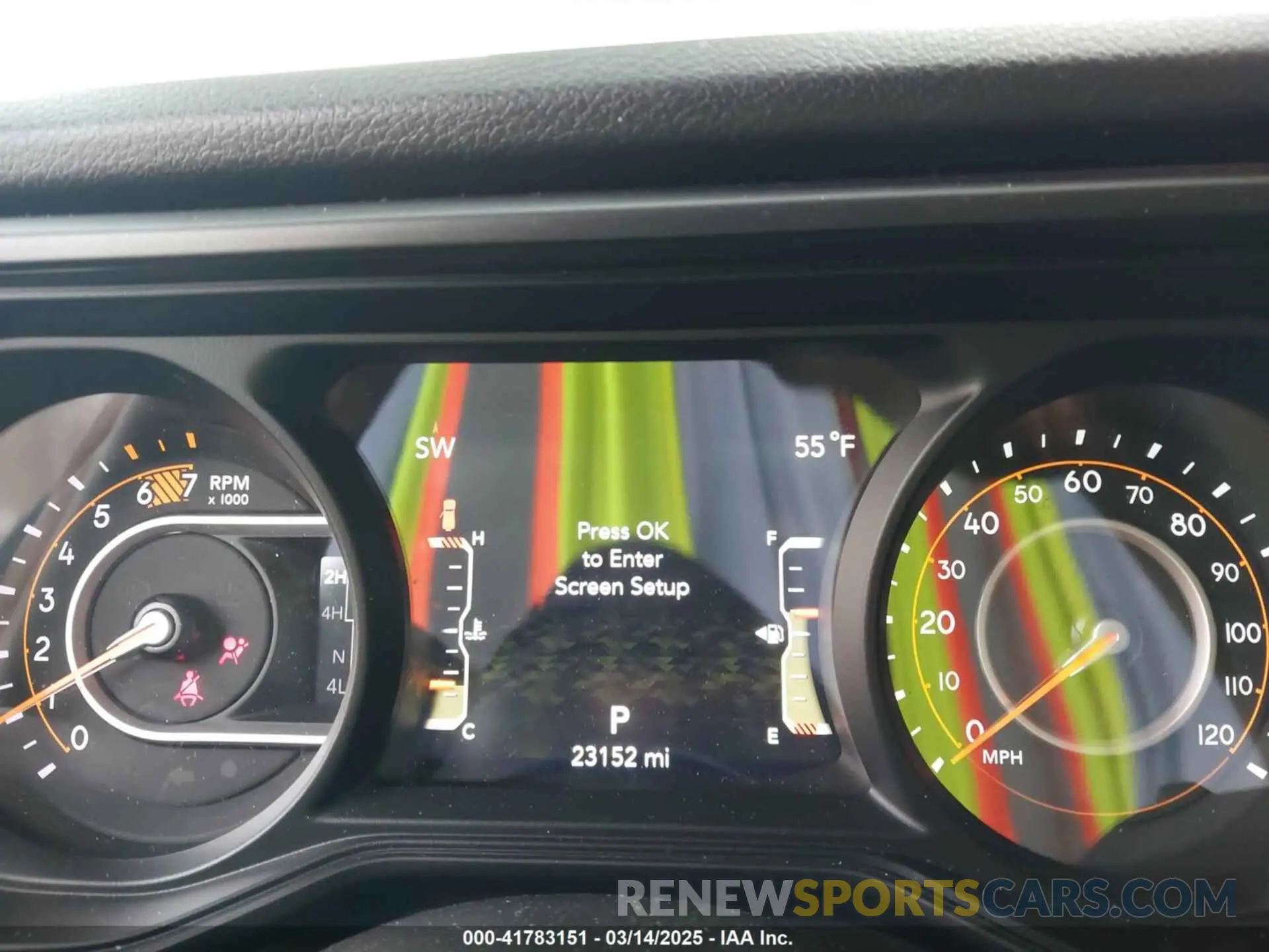 7 fotografías del automóvil dañado 1C4PJXDG3RW259023 JEEP WRANGLER 2024