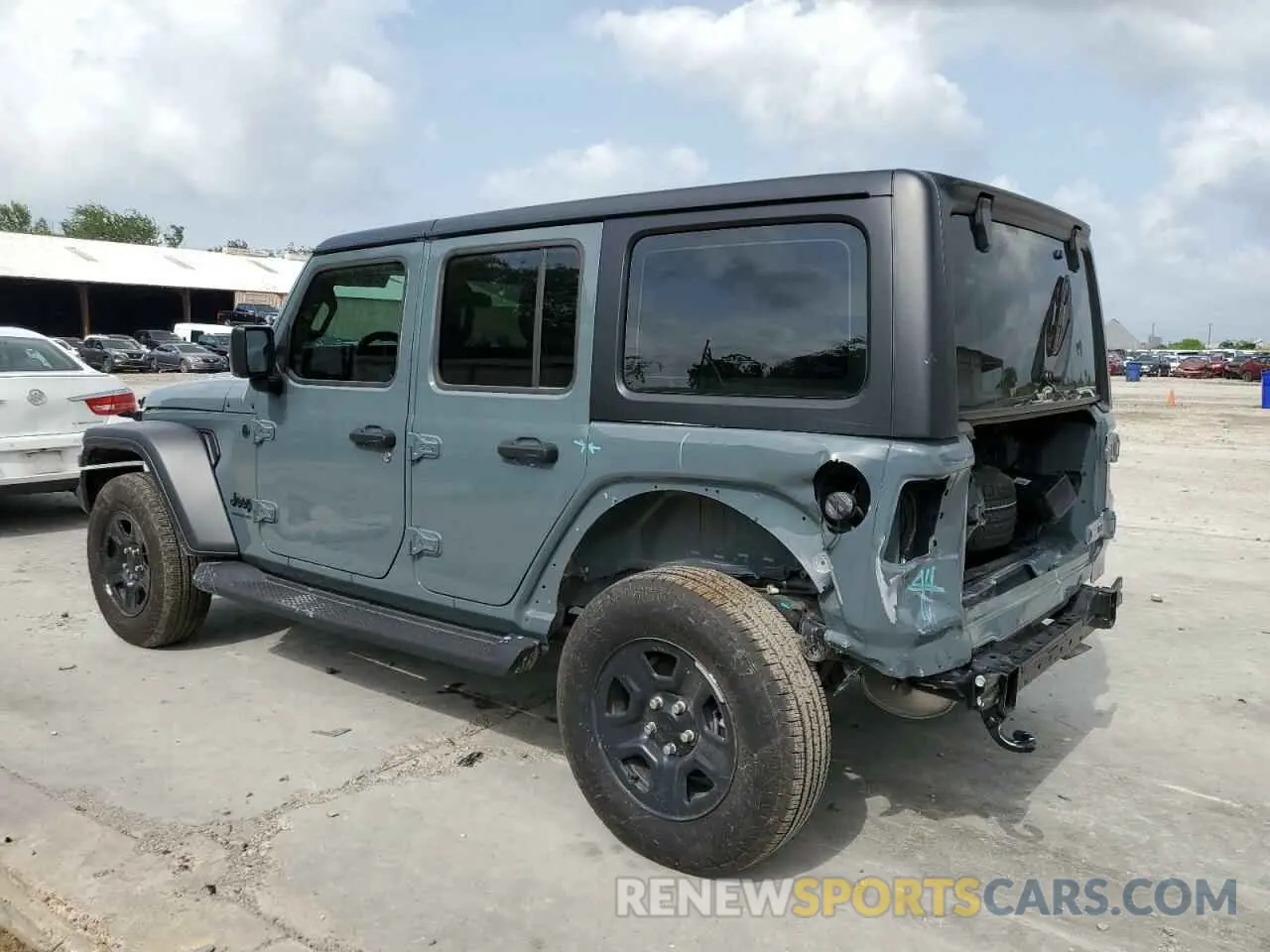 2 fotografías del automóvil dañado 1C4PJXDG4RW278583 JEEP WRANGLER 2024