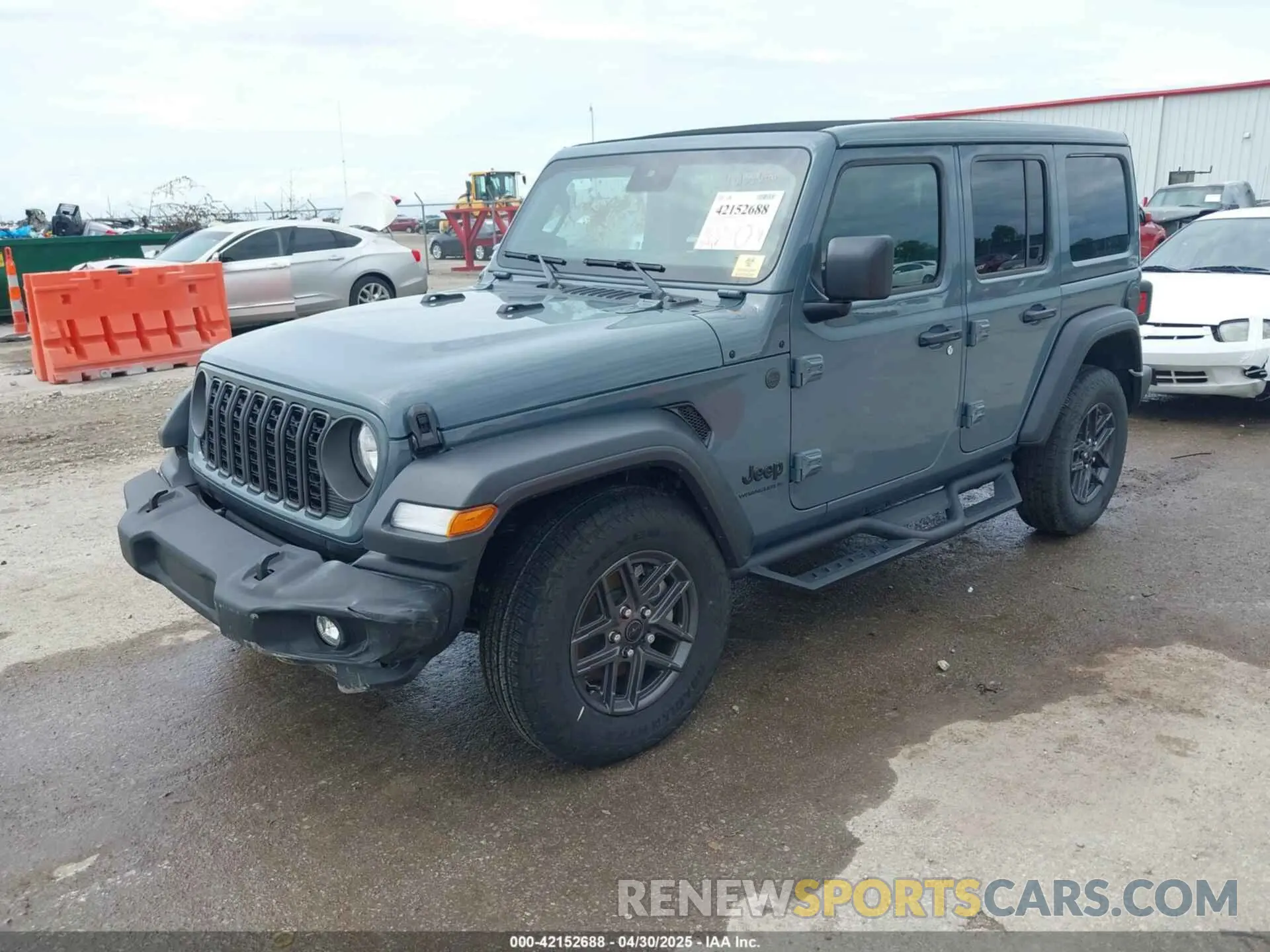 2 fotografías del automóvil dañado 1C4PJXDG4RW353640 JEEP WRANGLER 2024