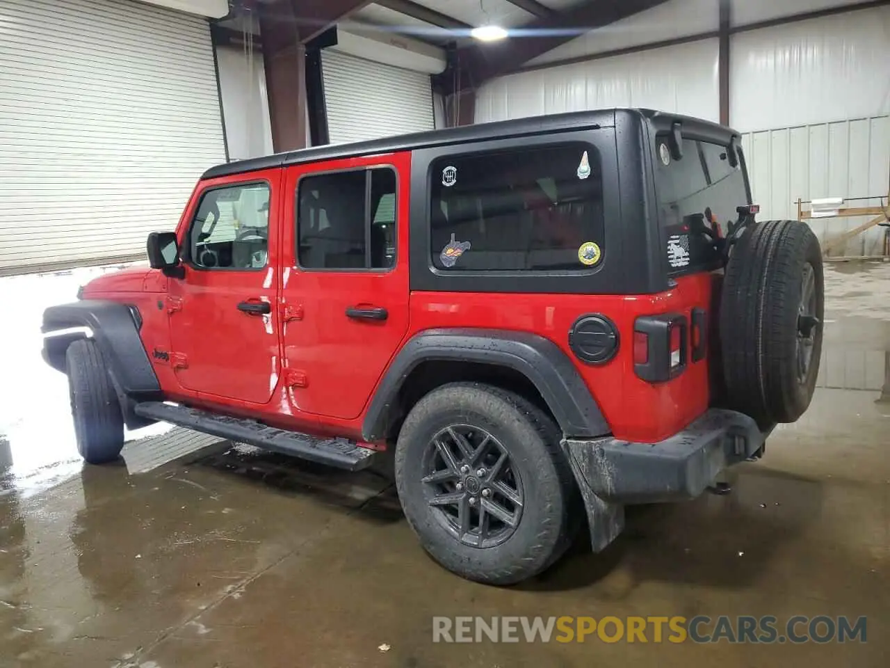 2 fotografías del automóvil dañado 1C4PJXDG5RW177357 JEEP WRANGLER 2024