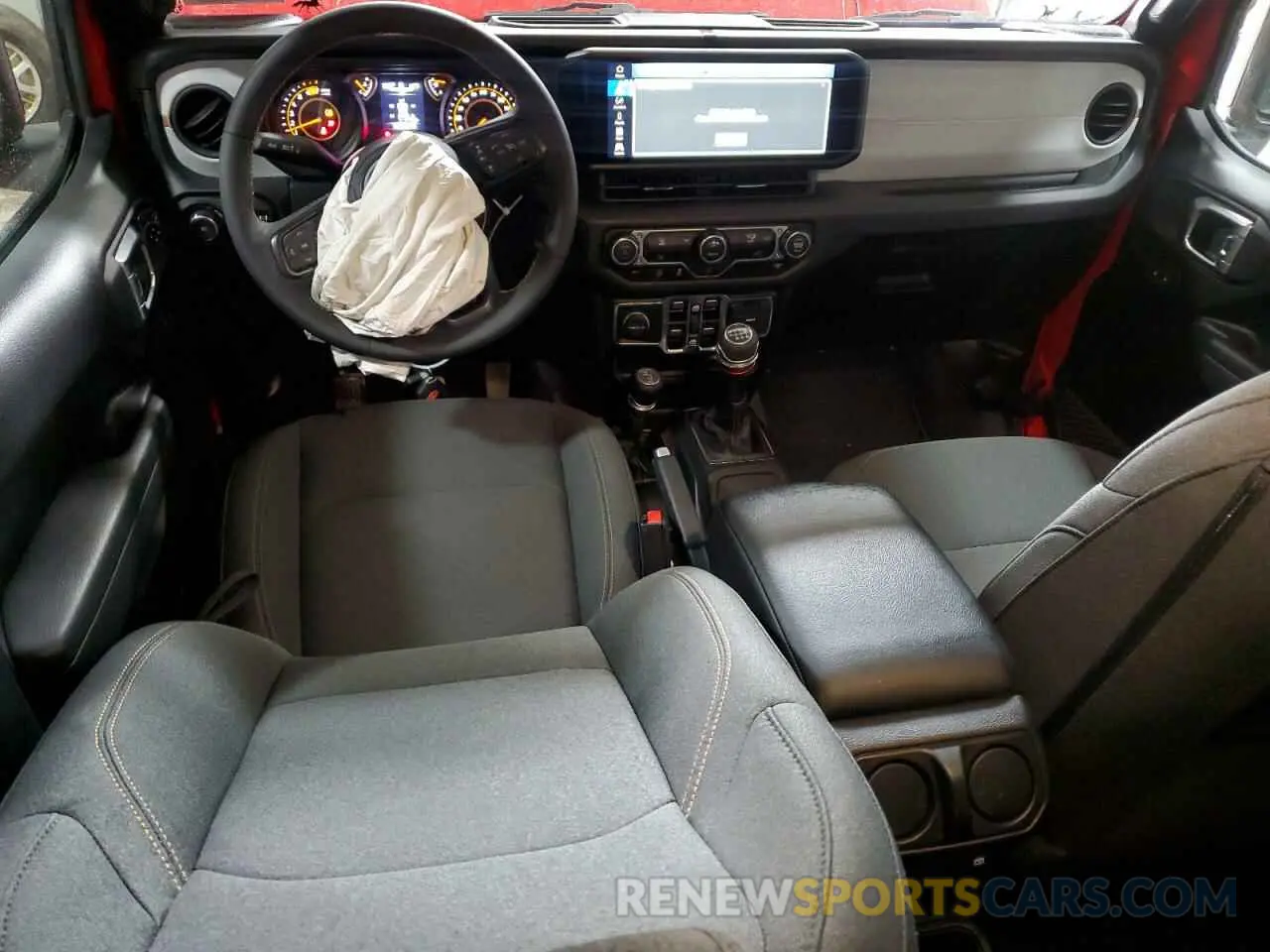 8 fotografías del automóvil dañado 1C4PJXDG5RW177357 JEEP WRANGLER 2024