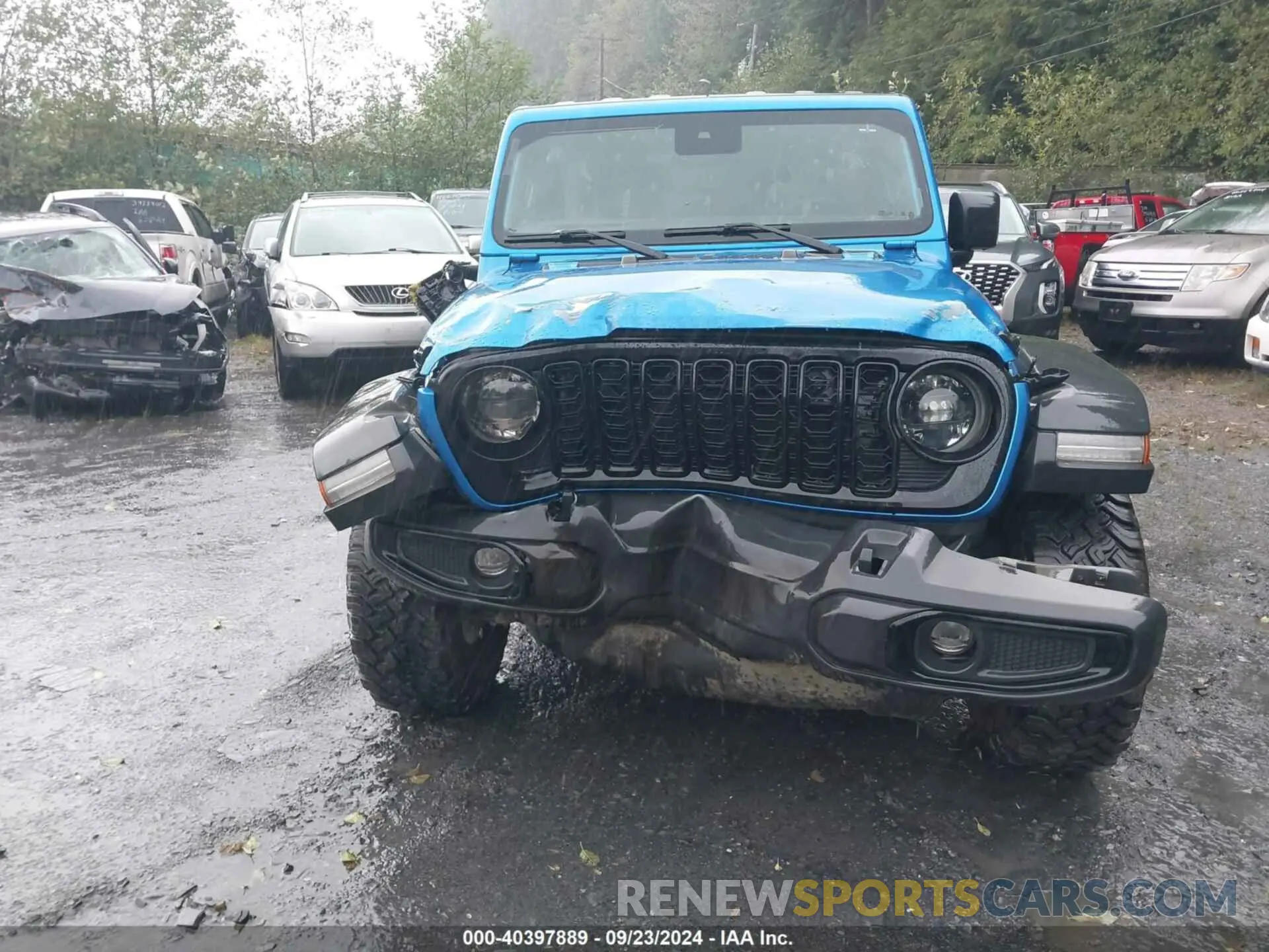 12 fotografías del automóvil dañado 1C4PJXDG5RW259234 JEEP WRANGLER 2024