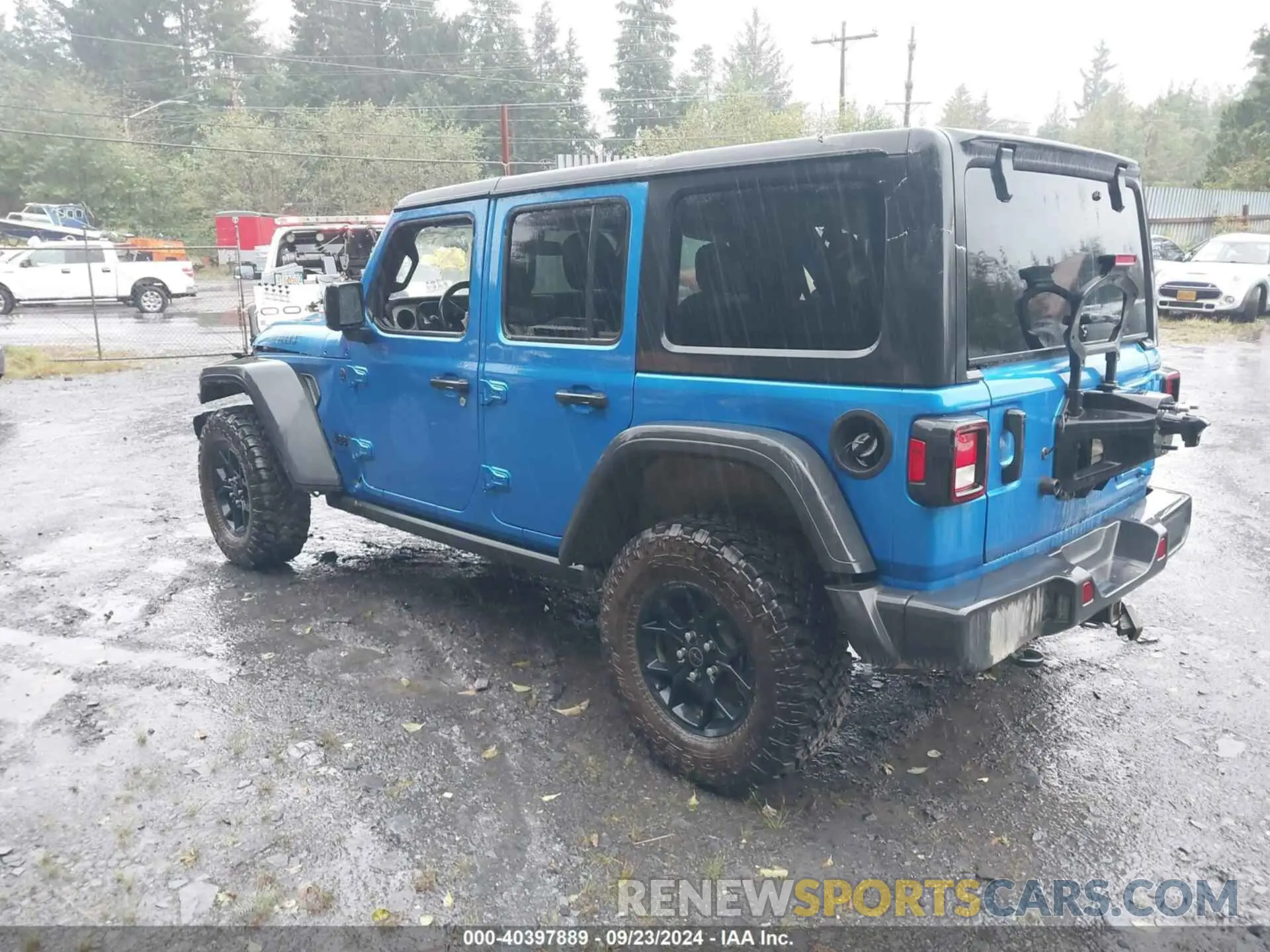 3 fotografías del automóvil dañado 1C4PJXDG5RW259234 JEEP WRANGLER 2024