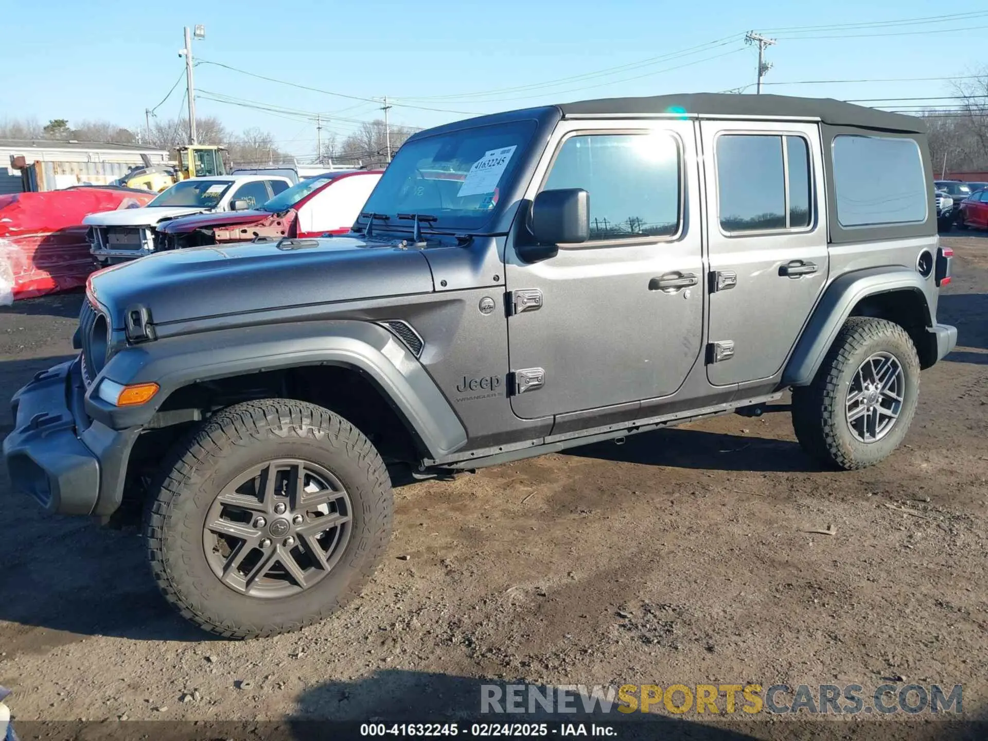 2 fotografías del automóvil dañado 1C4PJXDG7RW330059 JEEP WRANGLER 2024