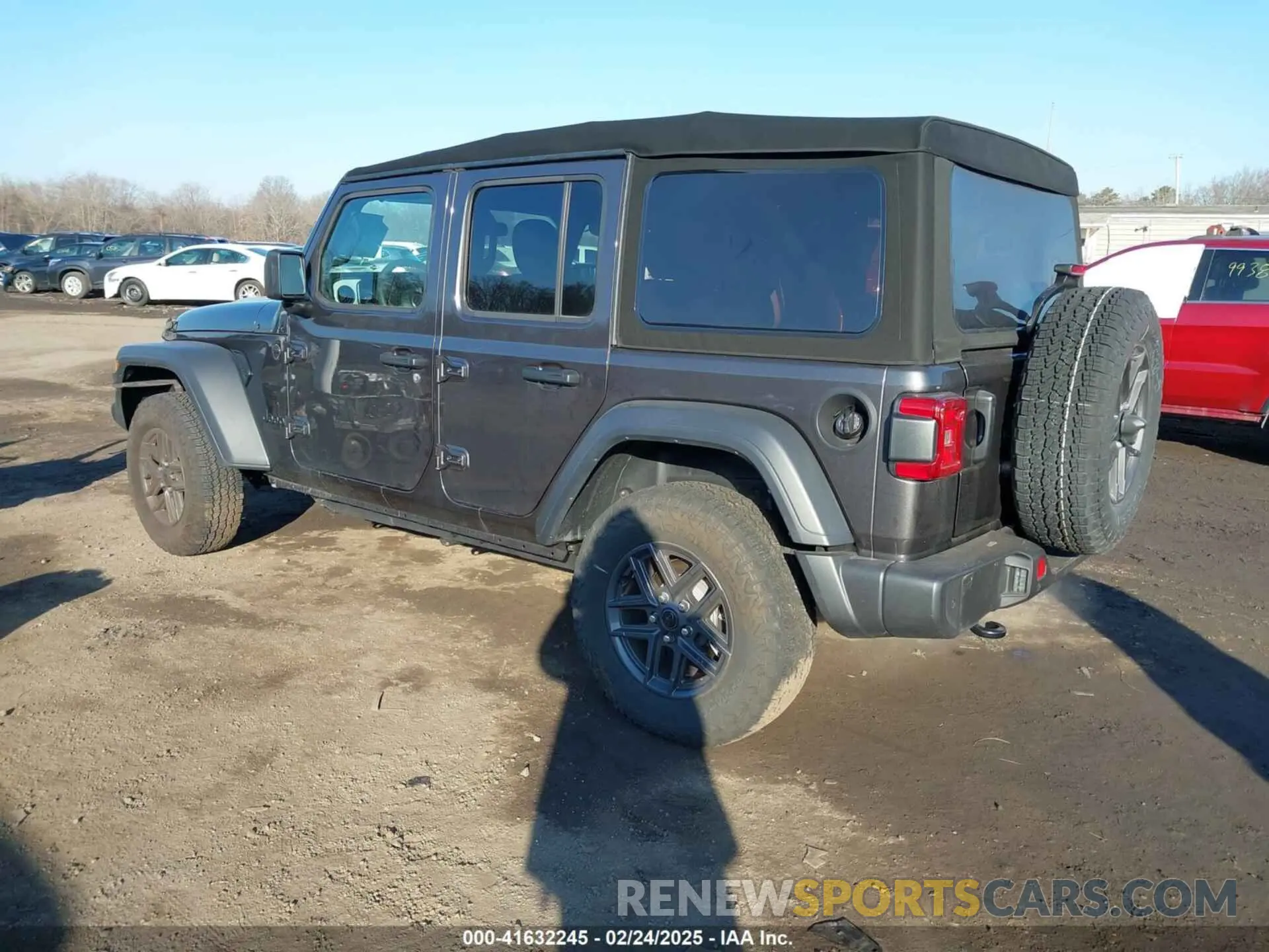 3 fotografías del automóvil dañado 1C4PJXDG7RW330059 JEEP WRANGLER 2024