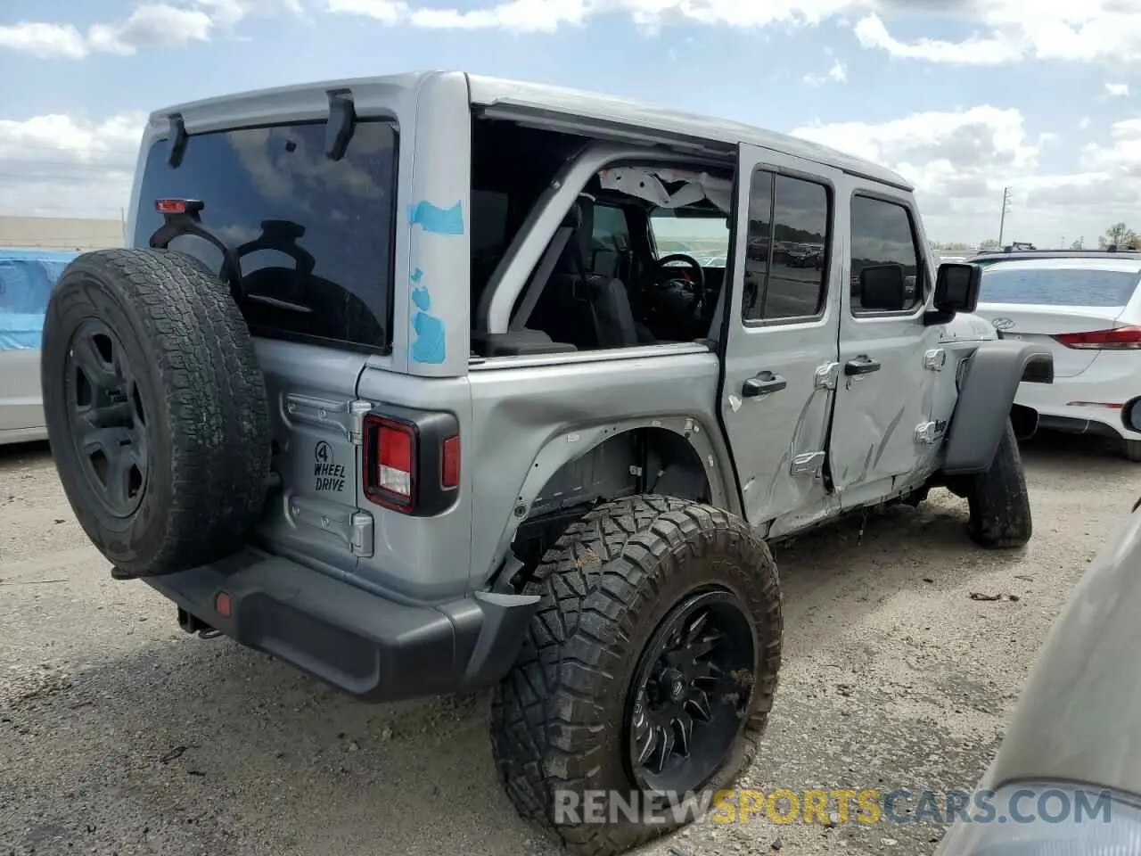 3 fotografías del automóvil dañado 1C4PJXDGXRW289295 JEEP WRANGLER 2024