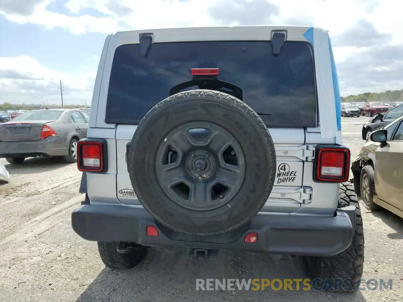 6 fotografías del automóvil dañado 1C4PJXDGXRW289295 JEEP WRANGLER 2024