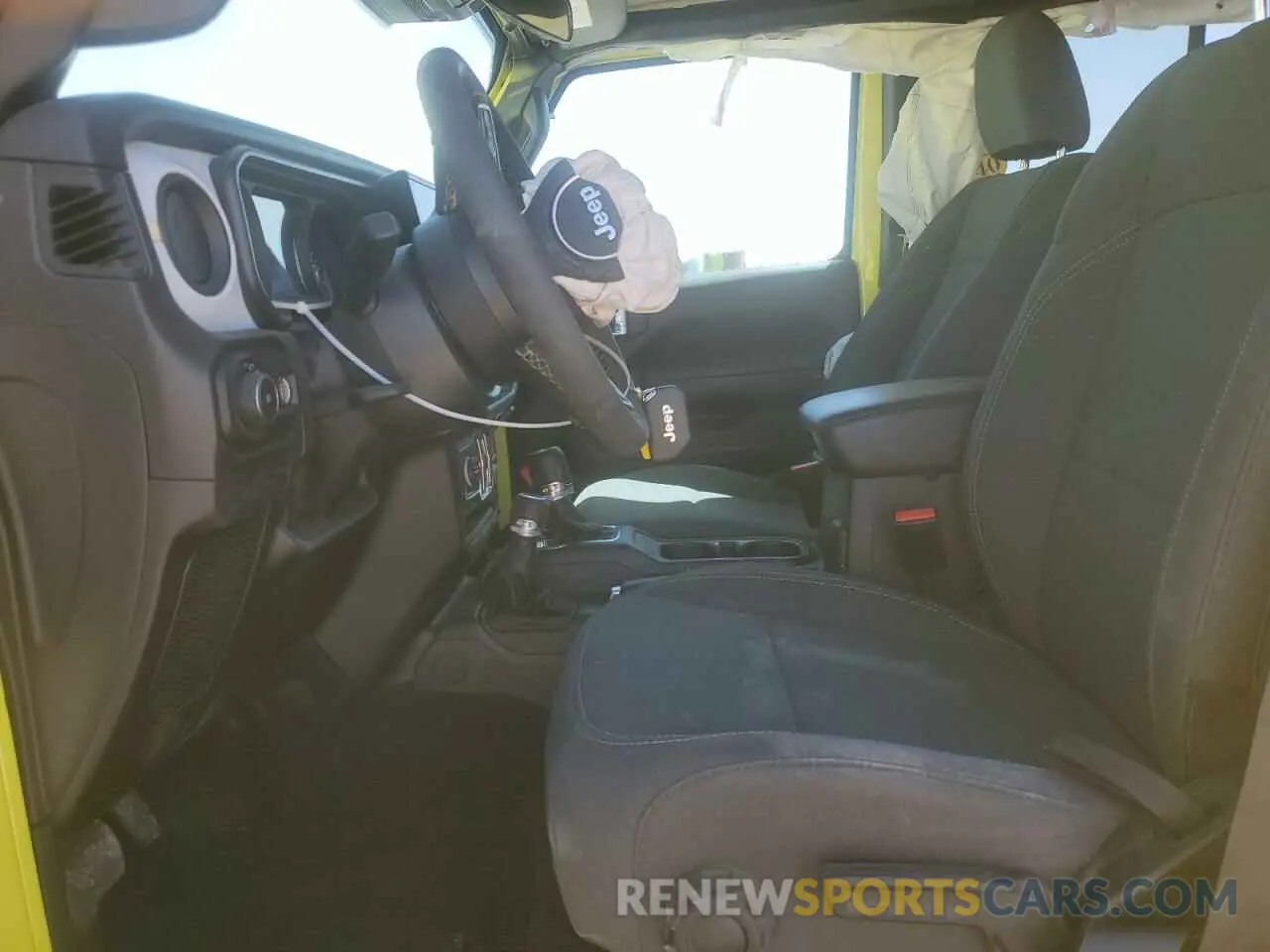 7 fotografías del automóvil dañado 1C4PJXDN0RW105903 JEEP WRANGLER 2024