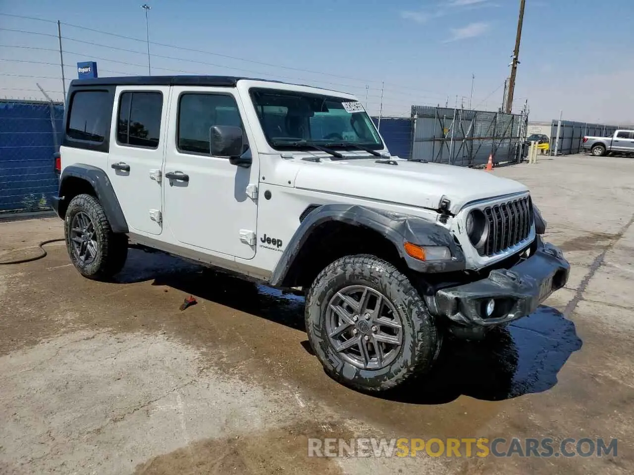 4 fotografías del automóvil dañado 1C4PJXDN0RW300836 JEEP WRANGLER 2024