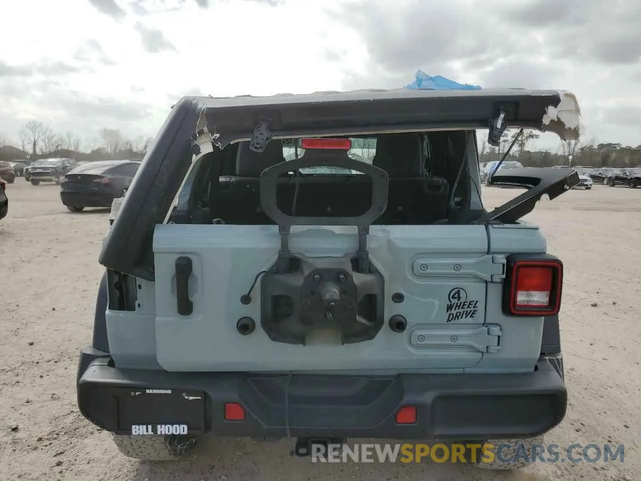6 fotografías del automóvil dañado 1C4PJXDN1RW112844 JEEP WRANGLER 2024