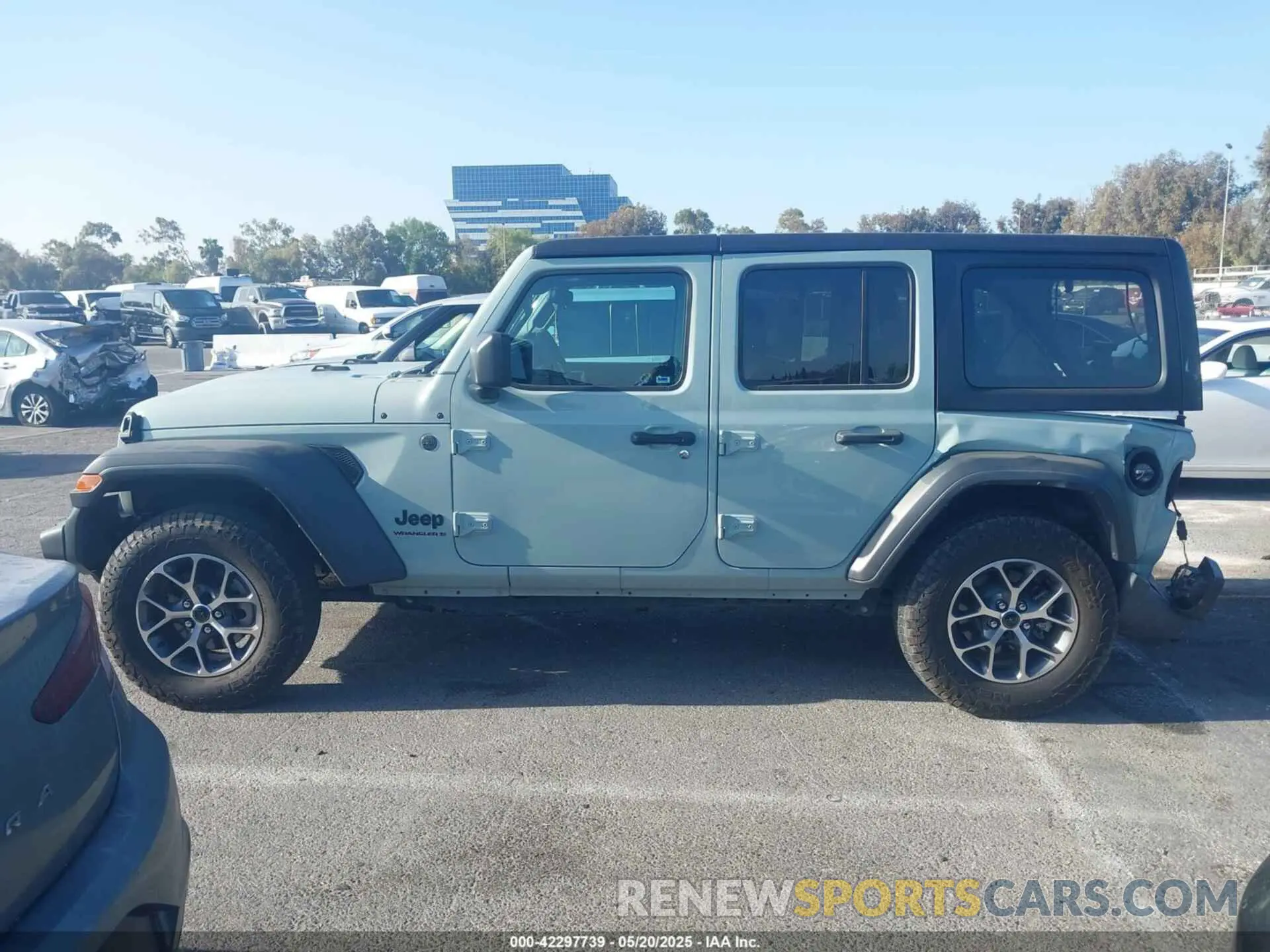 14 fotografías del automóvil dañado 1C4PJXDN3RW111534 JEEP WRANGLER 2024