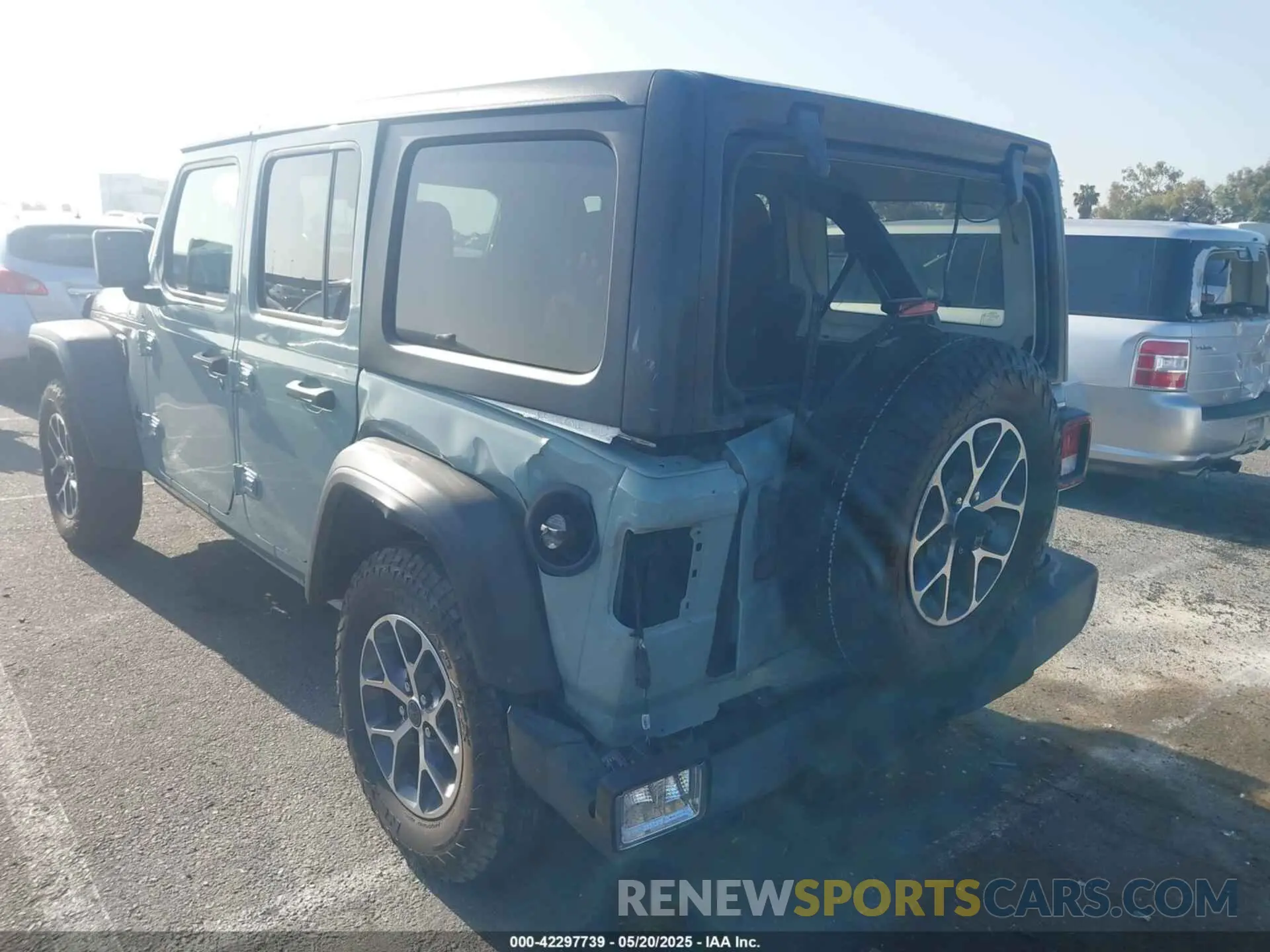 3 fotografías del automóvil dañado 1C4PJXDN3RW111534 JEEP WRANGLER 2024